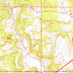 United States Geological Survey Perote, AL (1968, 24000-Scale) digital map