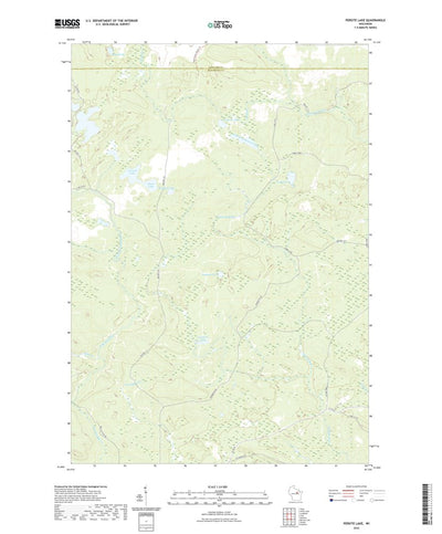 United States Geological Survey Perote Lake, WI (2022, 24000-Scale) digital map