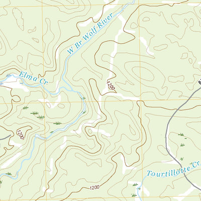 United States Geological Survey Perote Lake, WI (2022, 24000-Scale) digital map
