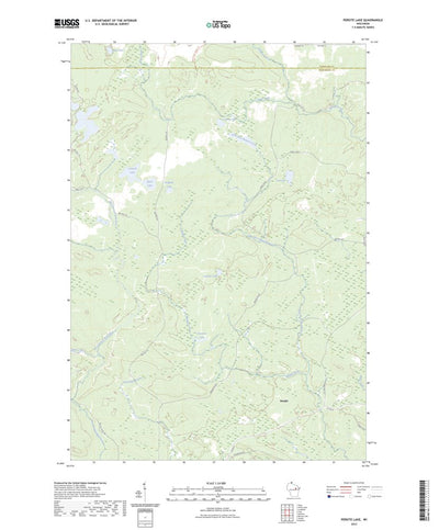 United States Geological Survey Perote Lake, WI (2023, 24000-Scale) digital map