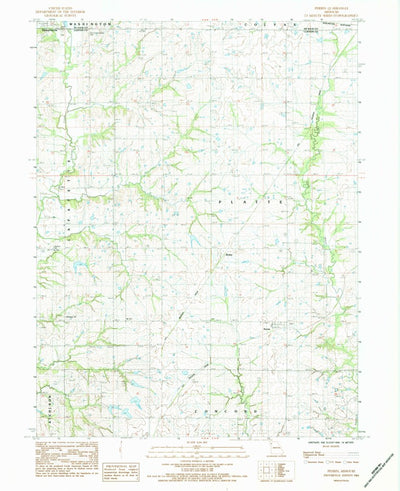 United States Geological Survey Perrin, MO (1984, 24000-Scale) digital map