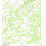 United States Geological Survey Perrin, TX (1961, 24000-Scale) digital map