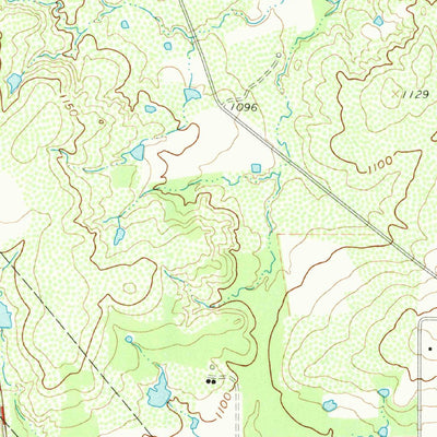 United States Geological Survey Perrin, TX (1961, 24000-Scale) digital map