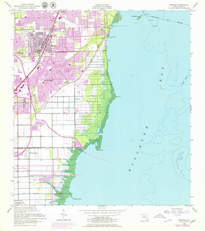United States Geological Survey Perrine, FL (1956, 24000-Scale) digital map