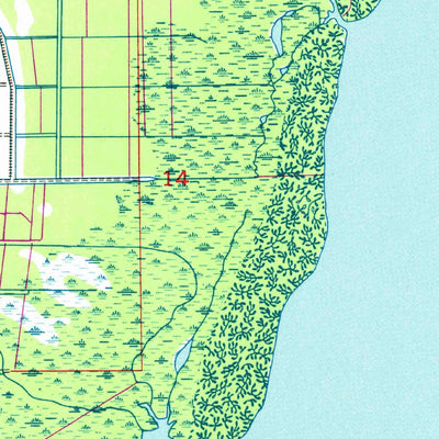 United States Geological Survey Perrine, FL (1956, 24000-Scale) digital map