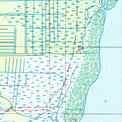 United States Geological Survey Perrine, FL (1988, 24000-Scale) digital map