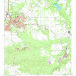 United States Geological Survey Perry East, GA (1973, 24000-Scale) digital map