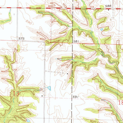United States Geological Survey Perry East, IL (1980, 24000-Scale) digital map