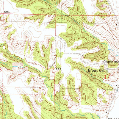 United States Geological Survey Perry East, IL (1980, 24000-Scale) digital map