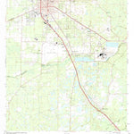 United States Geological Survey Perry, FL (1955, 24000-Scale) digital map