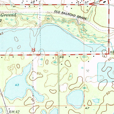 United States Geological Survey Perry, FL (1955, 24000-Scale) digital map