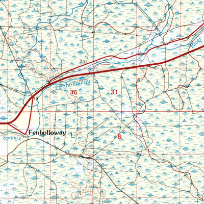 United States Geological Survey Perry, FL (1979, 100000-Scale) digital map