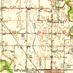 United States Geological Survey Perry, IA (1951, 62500-Scale) digital map