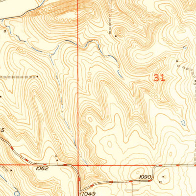 United States Geological Survey Perry, KS (1950, 24000-Scale) digital map