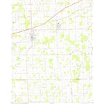 United States Geological Survey Perry, MI (1972, 24000-Scale) digital map