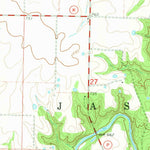 United States Geological Survey Perry NE, MO (1973, 24000-Scale) digital map