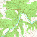 United States Geological Survey Perry NE, MO (1973, 24000-Scale) digital map