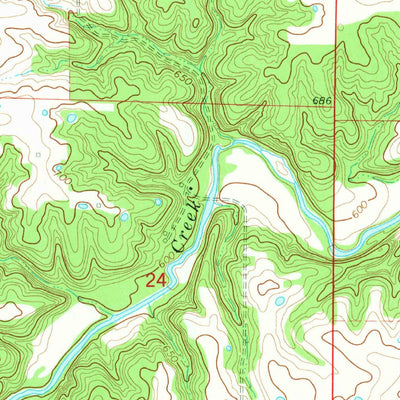 United States Geological Survey Perry NE, MO (1973, 24000-Scale) digital map