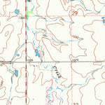 United States Geological Survey Perry NW, OK (1972, 24000-Scale) digital map