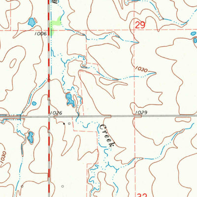 United States Geological Survey Perry NW, OK (1972, 24000-Scale) digital map