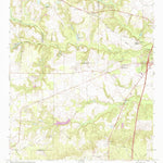 United States Geological Survey Perry West, GA (1972, 24000-Scale) digital map
