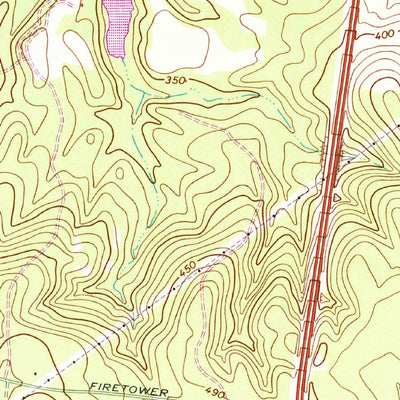 United States Geological Survey Perry West, GA (1972, 24000-Scale) digital map