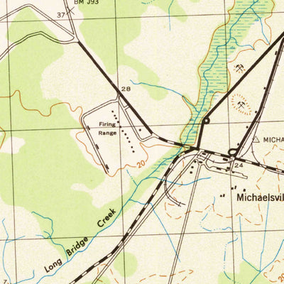 United States Geological Survey Perryman, MD (1944, 31680-Scale) digital map