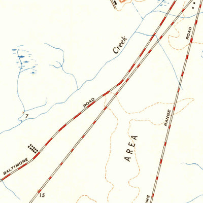 United States Geological Survey Perryman, MD (1949, 24000-Scale) digital map