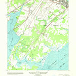 United States Geological Survey Perryman, MD (1968, 24000-Scale) digital map