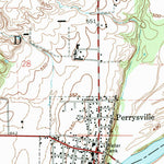 United States Geological Survey Perrysville, IN (1964, 24000-Scale) digital map