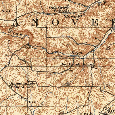 United States Geological Survey Perrysville, OH (1915, 62500-Scale) digital map