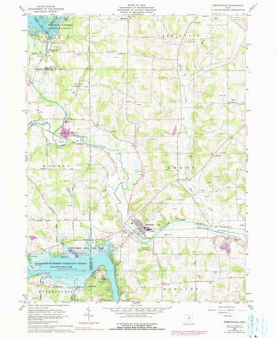 United States Geological Survey Perrysville, OH (1961, 24000-Scale) digital map
