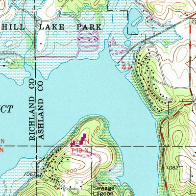 United States Geological Survey Perrysville, OH (1961, 24000-Scale) digital map