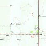 United States Geological Survey Perryton, TX-OK (1973, 24000-Scale) digital map