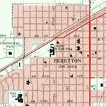 United States Geological Survey Perryton, TX-OK (1973, 24000-Scale) digital map