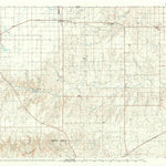 United States Geological Survey Perryton, TX-OK (1986, 100000-Scale) digital map