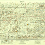 United States Geological Survey Perryton, TX-OK-KS (1958, 250000-Scale) digital map