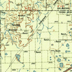 United States Geological Survey Perryton, TX-OK-KS (1958, 250000-Scale) digital map