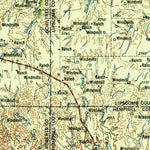 United States Geological Survey Perryton, TX-OK-KS (1958, 250000-Scale) digital map