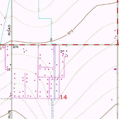 United States Geological Survey Perryville, AZ (1957, 24000-Scale) digital map