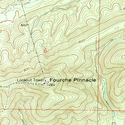 United States Geological Survey Perryville, AZ (1989, 24000-Scale) digital map