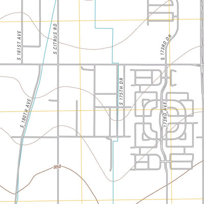 United States Geological Survey Perryville, AZ (2011, 24000-Scale) digital map