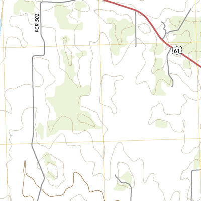 United States Geological Survey Perryville East, MO (2021, 24000-Scale) digital map