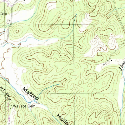 United States Geological Survey Perryville, TN (1949, 24000-Scale) digital map