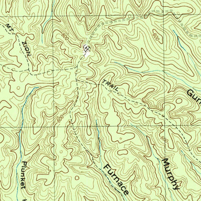 United States Geological Survey Perryville, TN (1949, 24000-Scale) digital map