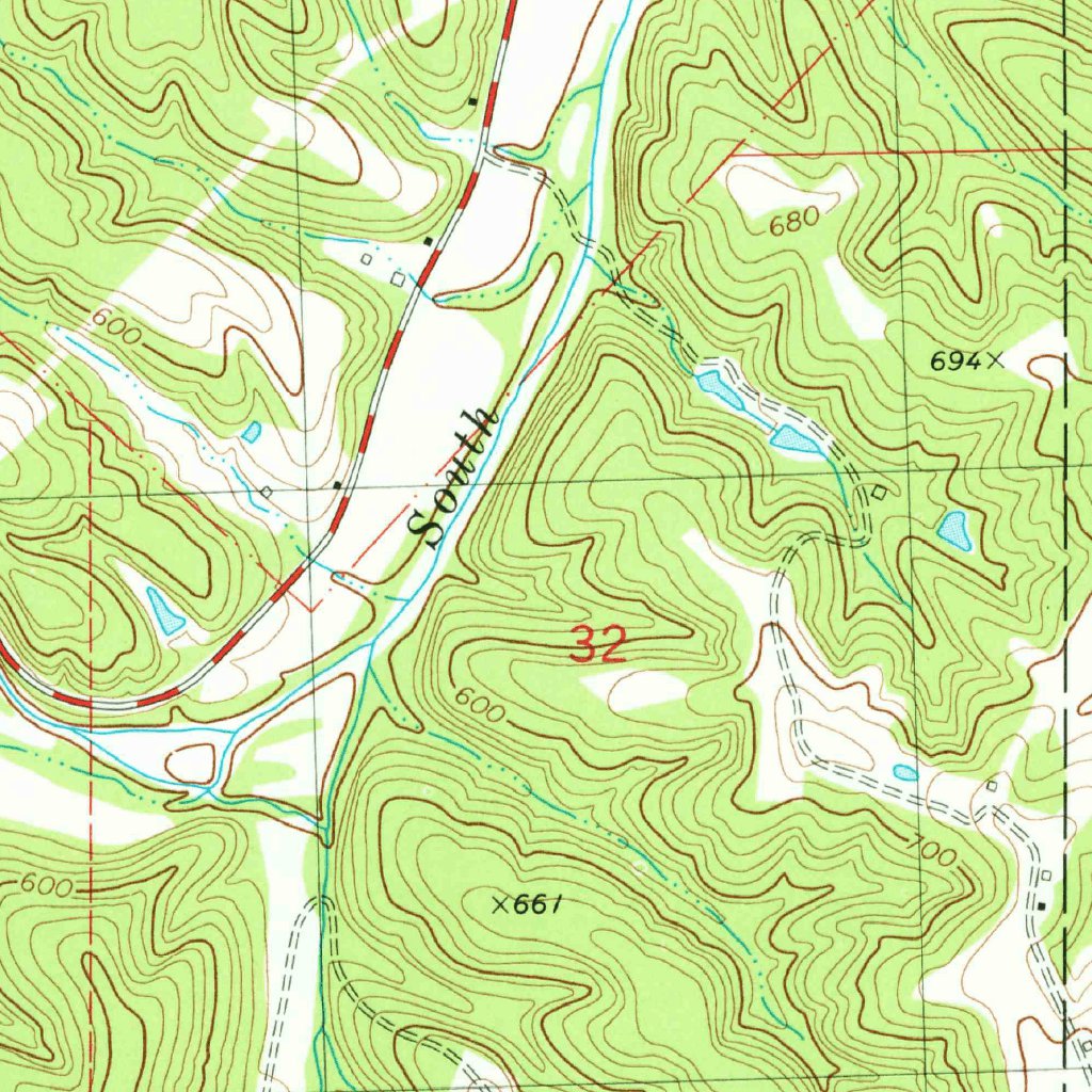 Perryville West, MO (1980, 24000-Scale) Map by United States Geological ...