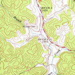 United States Geological Survey Persimmon Creek, NC (1957, 24000-Scale) digital map