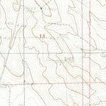 United States Geological Survey Persson Draw, WY (1984, 24000-Scale) digital map