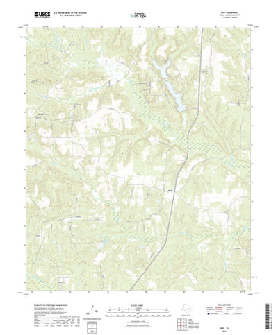 United States Geological Survey Pert, TX (2022, 24000-Scale) digital map