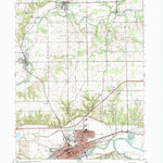 United States Geological Survey Peru, IN (1960, 24000-Scale) digital map